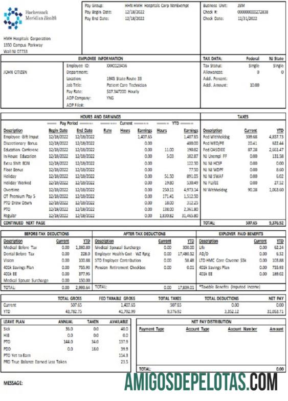 EUA Nova Jersey Hackensack Meridian Health baixar para verificação